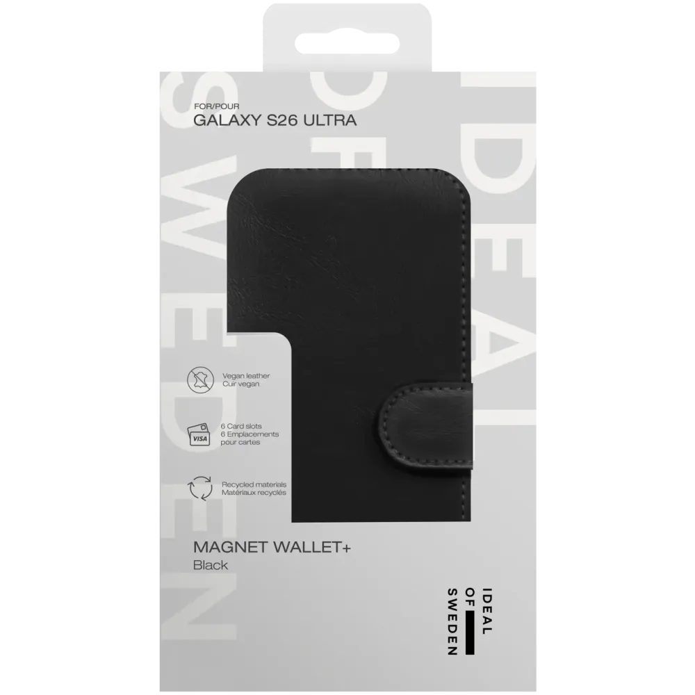 IDEAL OF SWEDEN Mobildeksler & Etui|Magnet Wallet+ - lommebokdeksel til Galaxy S26 Ultra