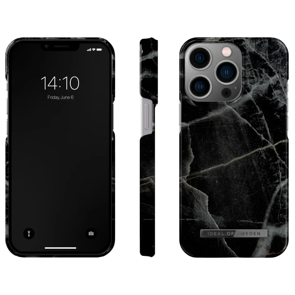 IDEAL OF SWEDEN Iphone-Tilbehør|Mobildeksel for iPhone 14 Pro Black Thunder