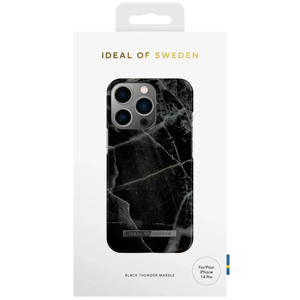 IDEAL OF SWEDEN Iphone-Tilbehør|Mobildeksel for iPhone 14 Pro Black Thunder