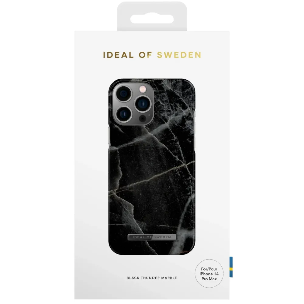 IDEAL OF SWEDEN Iphone-Tilbehør|Mobildeksel for iPhone 14 Pro Max Black Thunder