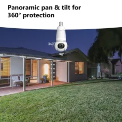 Imou Kameraovervåking|Bulb Cam – LED-pære med overvåkingskamera