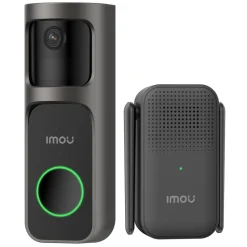 Imou Smart Dørklokke|Smart Dørklokke|Doorbell 2S 2K Trådløs videodørklokke med ringeklokke