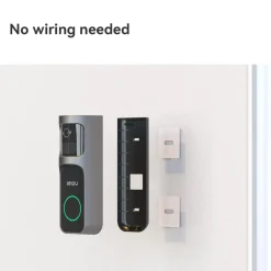 Imou Smart Dørklokke|Smart Dørklokke|Doorbell 2S 2K Trådløs videodørklokke med ringeklokke