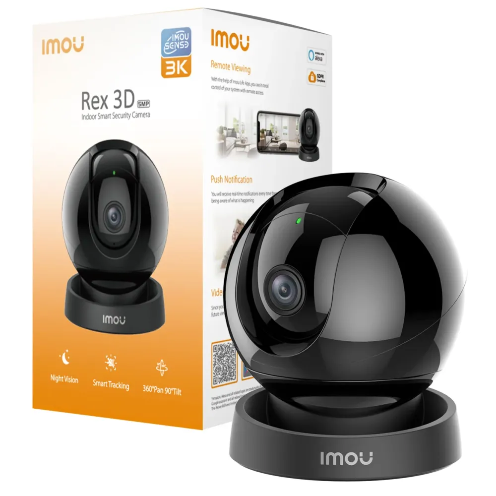 Imou Kameraovervåking|Rex 3D 5 MP Innendørskamera