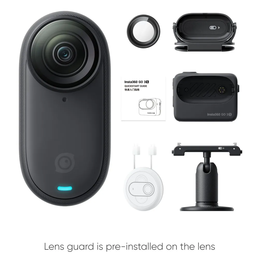 Insta360 Foto Og Video|Go 3S Actionkamera 64 GB