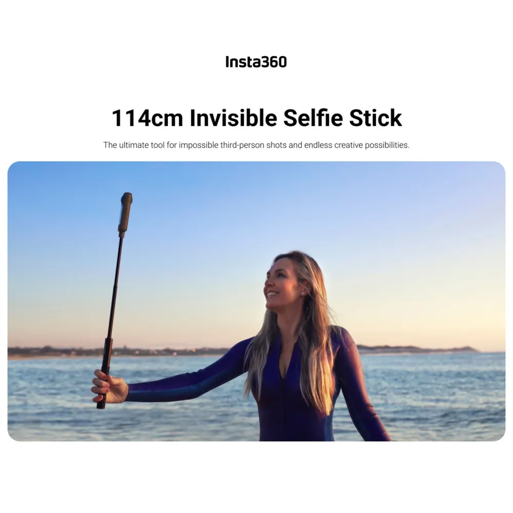 Insta360 Foto Og Video|Invisible Selfiestang