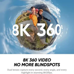 Insta360 Foto Og Video|X4 Air 8K 360-kamera Starter Bundle