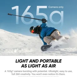 Insta360 Foto Og Video|X4 Air 8K 360-kamera Starter Bundle