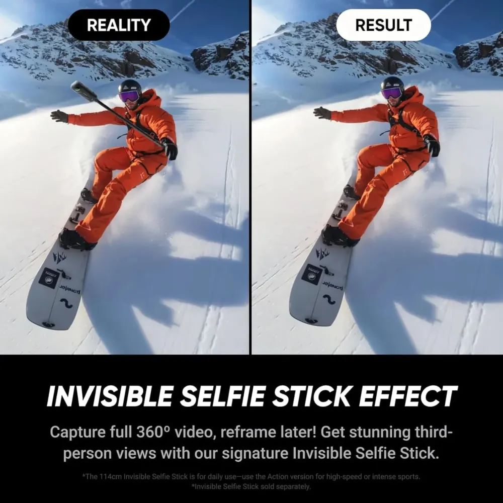 Insta360 Foto Og Video|X5 Essentials Bundle – actionkamera med 360° video