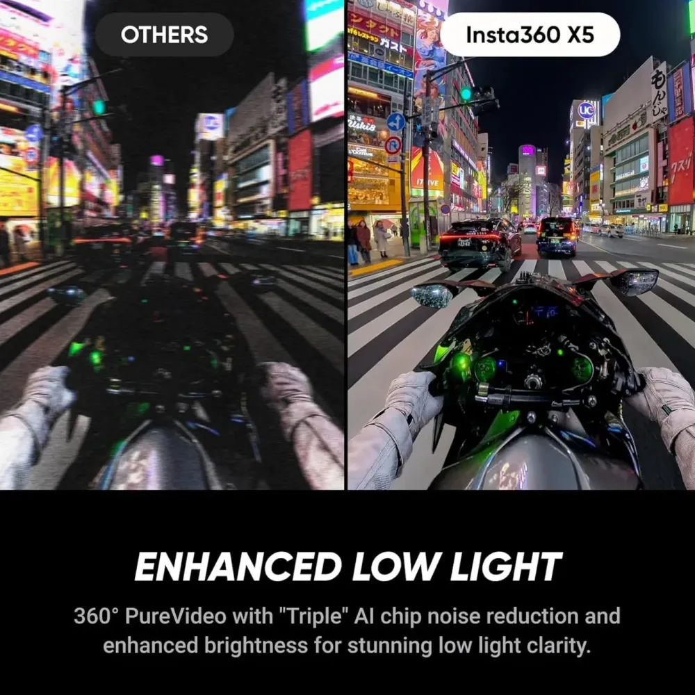Insta360 Foto Og Video|X5 Essentials Bundle – actionkamera med 360° video