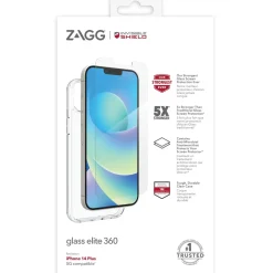 Invisible Shield Skjermbeskytter|Glass Elite 360 for iPhone 14 Plus