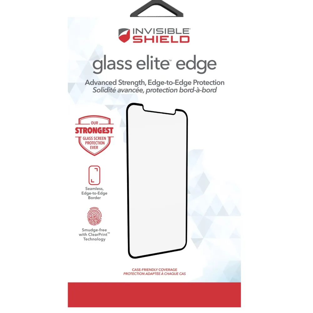 Invisible Shield Skjermbeskytter|Glasss Elite Edge Skjermbeskytter for iPhone 11 Pro