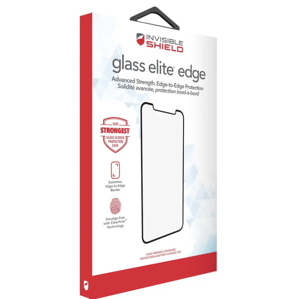 Invisible Shield Skjermbeskytter|Glasss Elite Edge Skjermbeskytter for iPhone 11 Pro Max