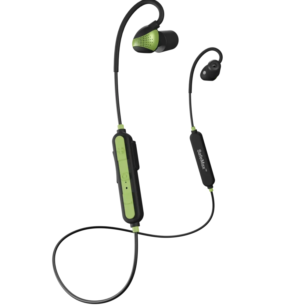 Isotunes Kropp Og Helse|Hodetelefoner Og Hodesett|Pro Aware EN352 Hørselvern med Bluetooth - Grønn