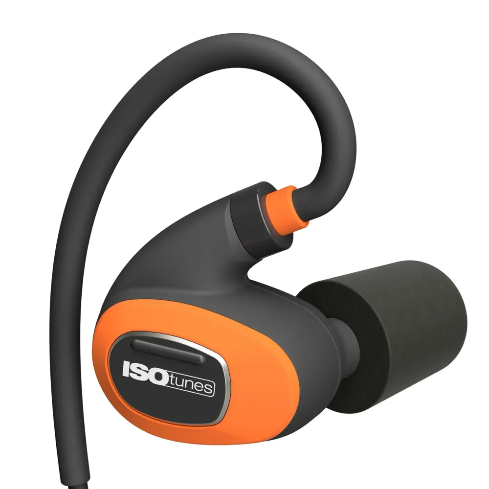 Isotunes Kropp Og Helse|Hodetelefoner Og Hodesett|Pro 2.0 Hørselvern med Bluetooth Oransje EN352