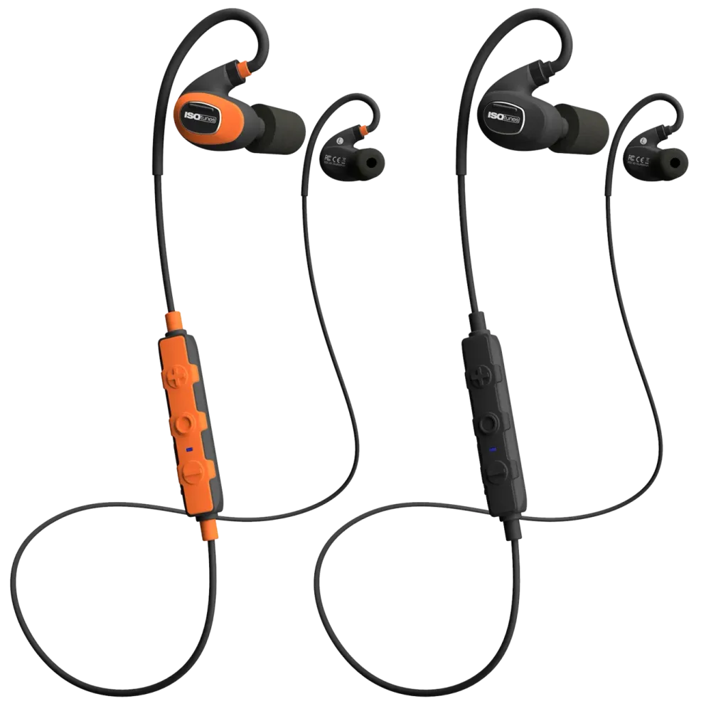 Isotunes Kropp Og Helse|Hodetelefoner Og Hodesett|Pro 2.0 Hørselvern med Bluetooth Oransje EN352