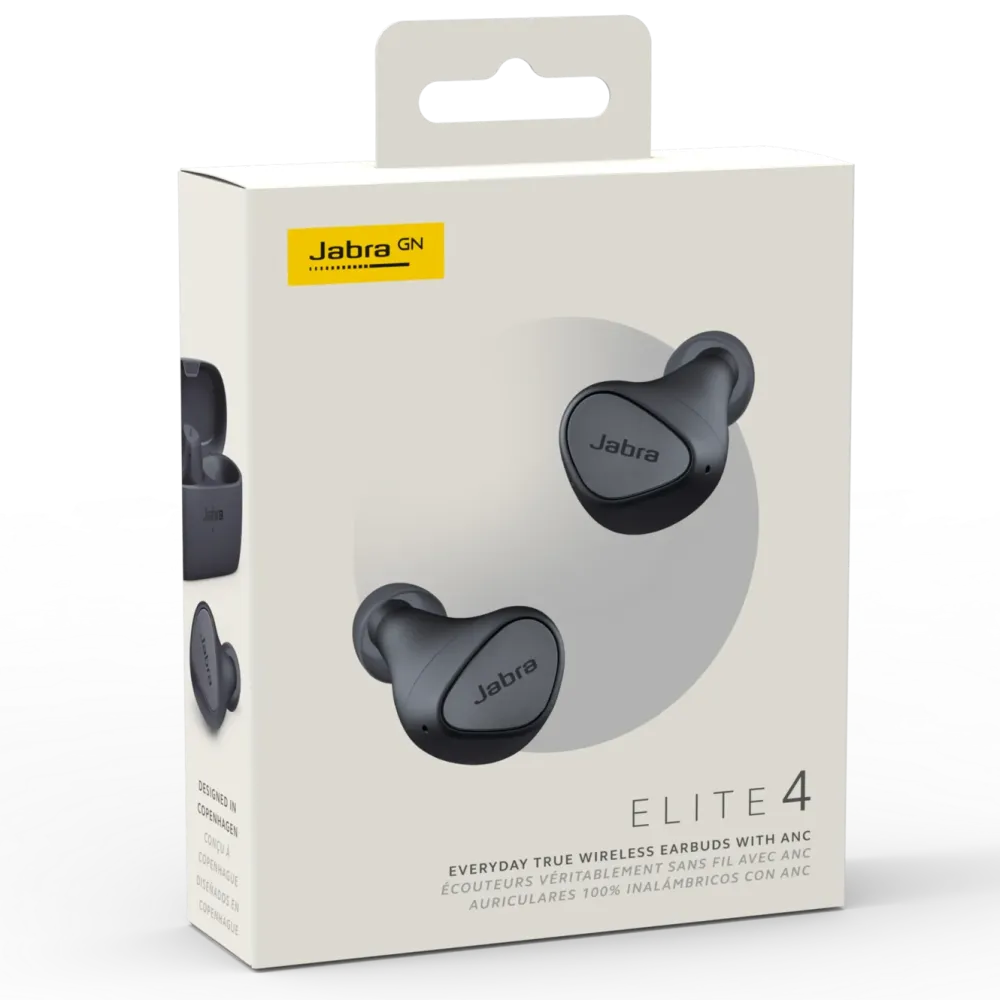 Jabra Hodetelefoner Og Hodesett|Elite 4 Trådløse hodetelefoner