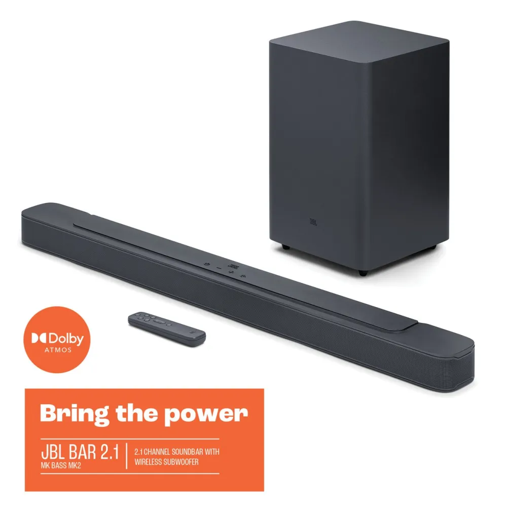 JBL Tv Og Tilbehør|Høyttaler|Bar 2.1 Deep Bass (MK2)