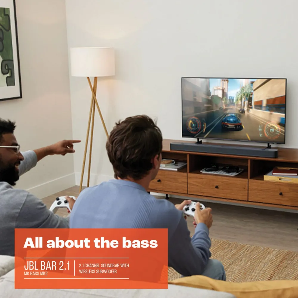JBL Tv Og Tilbehør|Høyttaler|Bar 2.1 Deep Bass (MK2)