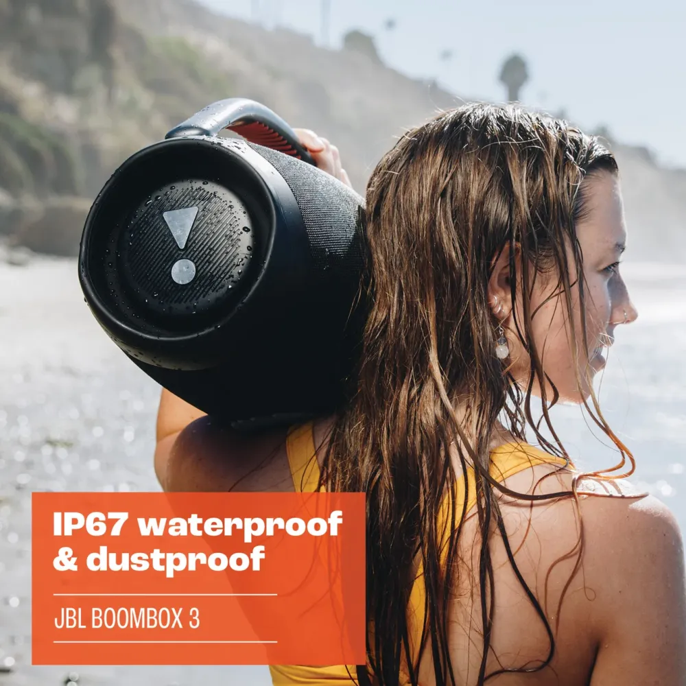 JBL Høyttaler|Boombox 3 Bluetooth-høyttaler