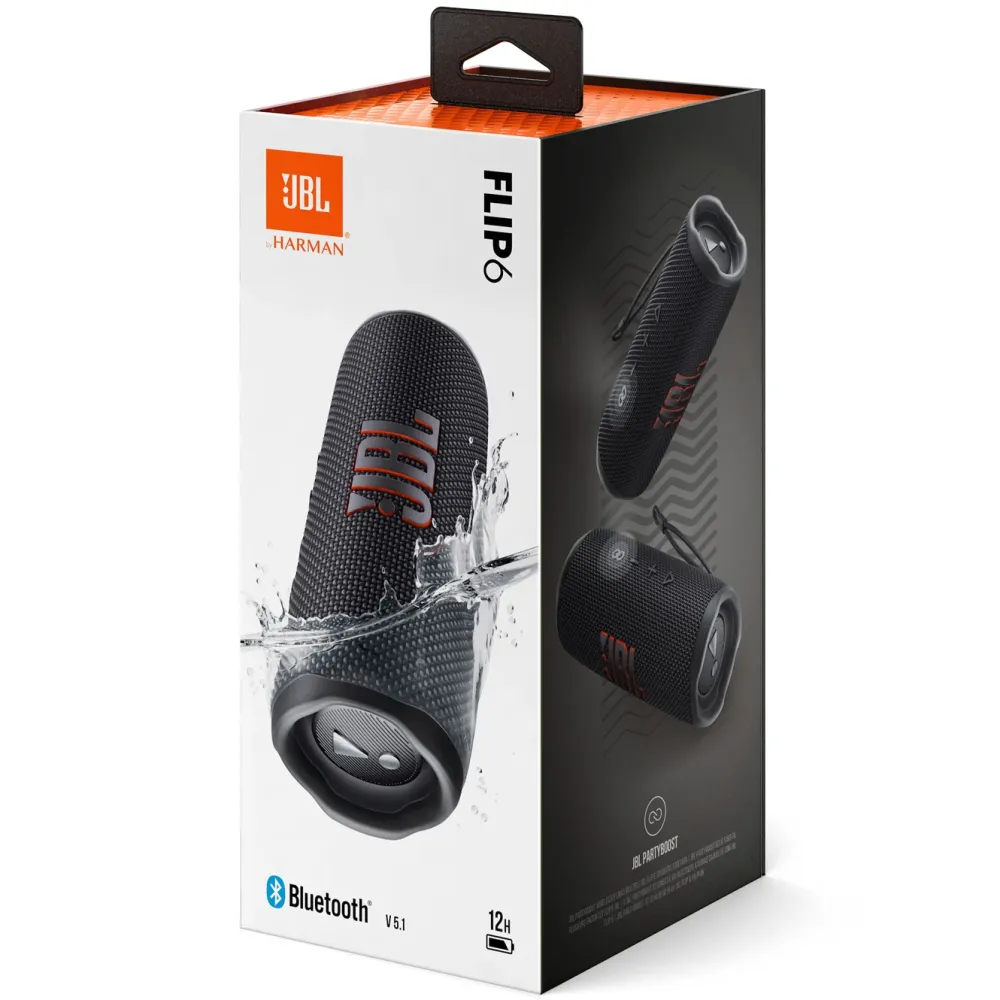 JBL Høyttaler|Flip 6 Portabel trådløs høyttaler