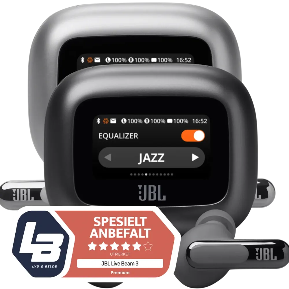 JBL Iphone-Tilbehør|Hodetelefoner Og Hodesett|Live Beam 3 Trådløse hodetelefoner