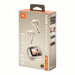 JBL Dataheadset|Hodetelefoner Og Hodesett|Live Beam 4 trådløse in-ear-hodetelefoner