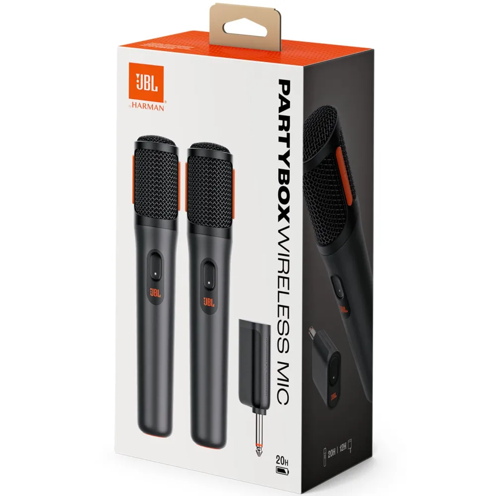 JBL Høyttaler|Mikrofoner|PartyBox Trådløse mikrofoner