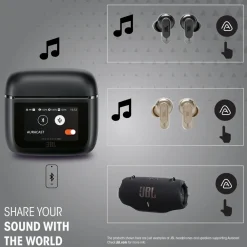 JBL Hodetelefoner Og Hodesett|Tour Pro 3 trådløse in-ear-hodetelefoner