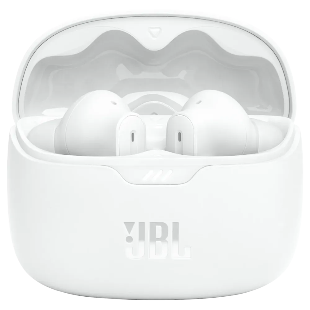 JBL Iphone-Tilbehør|Hodetelefoner Og Hodesett|Tune Beam Trådløse hodetelefoner med aktiv støydemping Hvit
