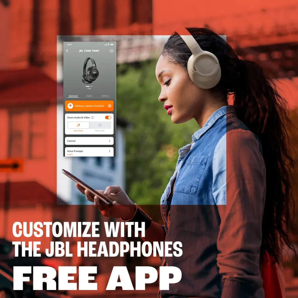 JBL Iphone-Tilbehør|Hodetelefoner Og Hodesett|Tune 730BT trådløse hodetelefoner