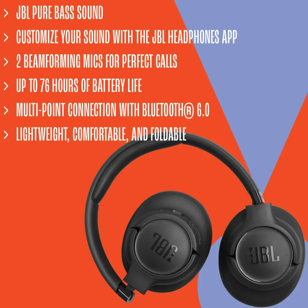 JBL Iphone-Tilbehør|Hodetelefoner Og Hodesett|Tune 730BT trådløse hodetelefoner