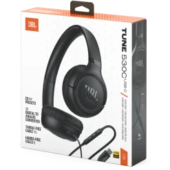 JBL Hodetelefoner Og Hodesett|Tune 530C USB-C on-ear-hodetelefoner Svart