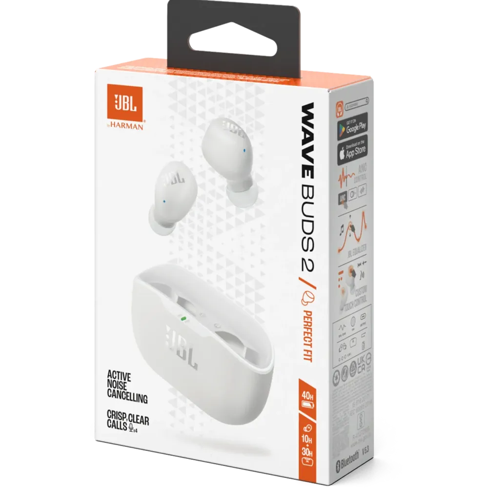 JBL Hodetelefoner Og Hodesett|Wave Buds 2