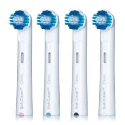 Jordan Kropp Og Helse|Clean Smile Tannbørstehode 4-pk.