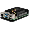 Joy-it Datamus|Tilbehør Til Bærbar Pc|Robust aluminiumskabinett for Raspberry Pi 5