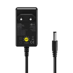 Kjell Biltilbehør|Batterier|Justerbar strømadapter 3–12 V (DC) 3,6 W