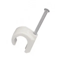 Kjell Kabelhåndtering|Elektrisk Installasjon|Kabelklemmer for rund kabel 7–10 mm 10-pk.