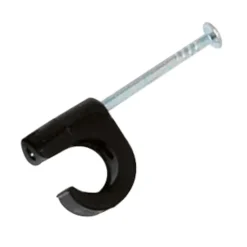 Kjell Elektrisk Installasjon|Kabelklemmer for rund kabel 7-10 mm 100-pk. - Svart