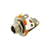 Kjell Lyd- & Videokabler|Kabler For Lyd|Kabinettkontakt med bryter 6,3 mm, mono