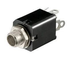 Kjell Lyd- & Videokabler|Kabler For Lyd|Kabinettkontakt med bryter 6,3 mm, mono