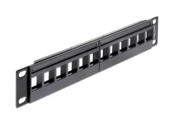 Kjell Tilbehør Og Installasjon|Kabler For Nettverk|Keystone 10" patchpanel