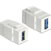 Kjell Tilbehør Og Installasjon|Kabler For Nettverk|Keystone USB 5 Gb/s-modul