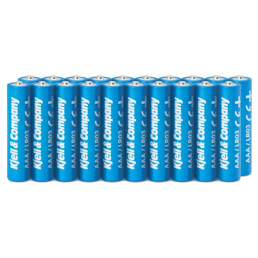 Kjell & Company Biltilbehør|Batterier|AAA-batterier (LR03) 20-pk.