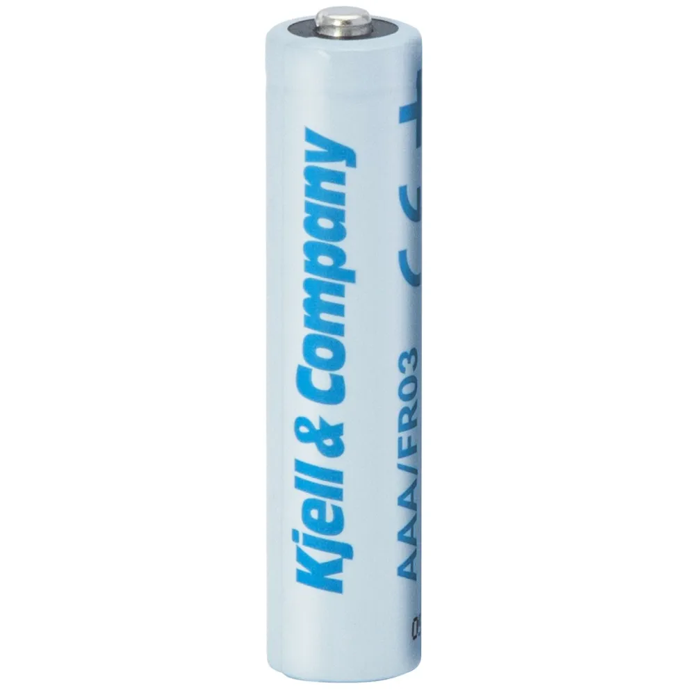 Kjell & Company Batterier|Batterier|AAA-litiumbatterier, 4-pk.