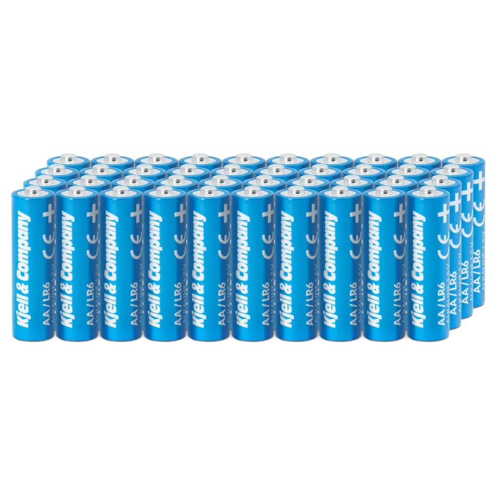 Kjell & Company Batterier|Batterier|AA-batterier (LR6) 40-pk.