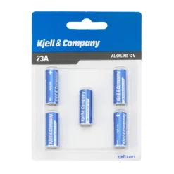 Kjell & Company Batterier|Batterier|23A-batteri 5-pk.