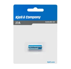 Kjell & Company Batterier|Batterier|Alkalisk 27A-batteri (LR27)