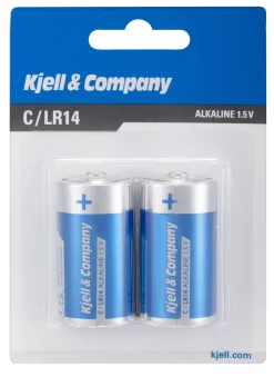Kjell & Company Batterier|Batterier|C-batterier (LR14) 2-pk.