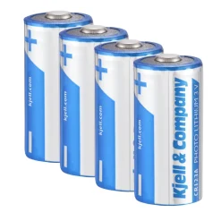 Kjell & Company Batterier|Batterier|CR123A Litiumbatteri 4-pk.